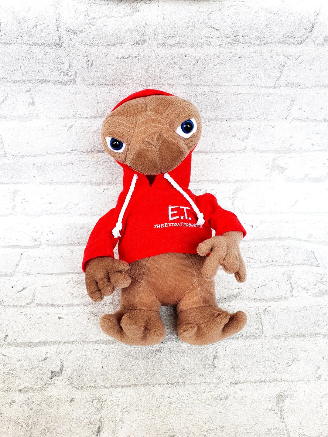 Stuffed ET Extra Terrestrial Plush Toy Vintage Stuffed Alien Etsy UK