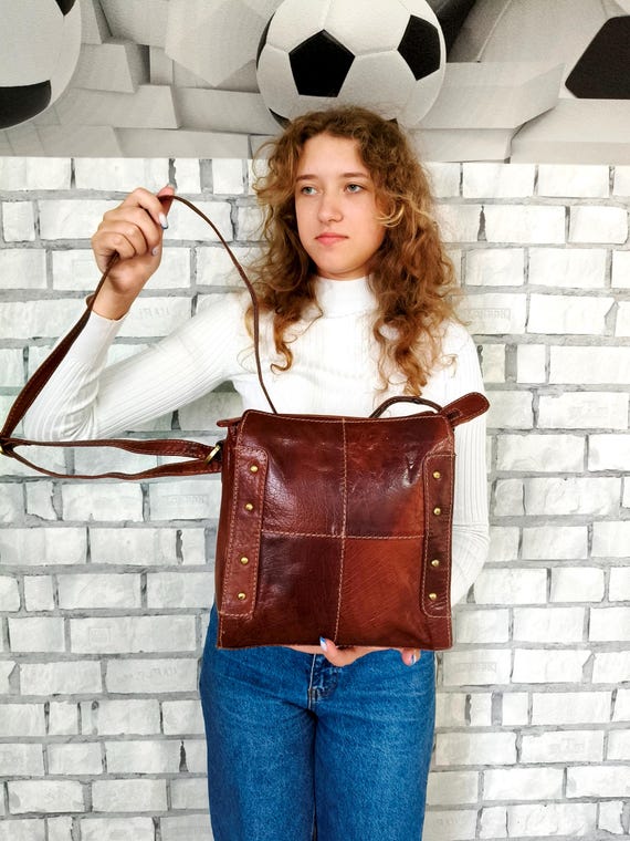 Cross Body Bag Leather Bag Saddle Bag Shoulder Bag Womens Leather