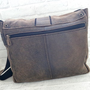 Mens Leather Bag Mens Bag Vintage crossbody Bag Mens Crossbody Bag Mens Shoulder Bag crossbody handbag saddle bag laptop bag leather satchel image 9