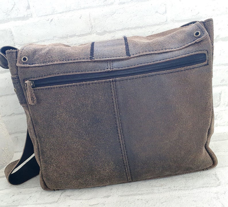 Mens Leather Bag Mens Bag Vintage crossbody Bag Mens Crossbody Bag Mens Shoulder Bag crossbody handbag saddle bag laptop bag leather satchel image 9