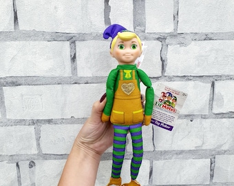 cadeau de Noël Peluches elfes en peluche 12" Jouets de Noël vintage jouet à collectionner Jouet pour enfants Peluche jouet pour enfants Jouet animal de Noël