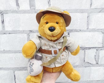 ディズニー100周年記念 プラチナアクセント くまのプーさん ぬいぐるみ