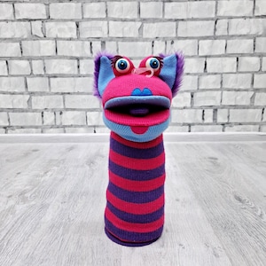 The Puppet Company Scorch  Knitted puppet toys 15&quot; Vintage  collectible toy Children&#39;s Toy  Hand puppet kids Toy puppet theater