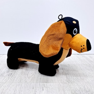 Stuffed Secret Life of Pets Buddy dog dachshund Plush toys Vintage badger dog toys 10&quot; collectible toy Baby Childrens kids Toy Animal Toy