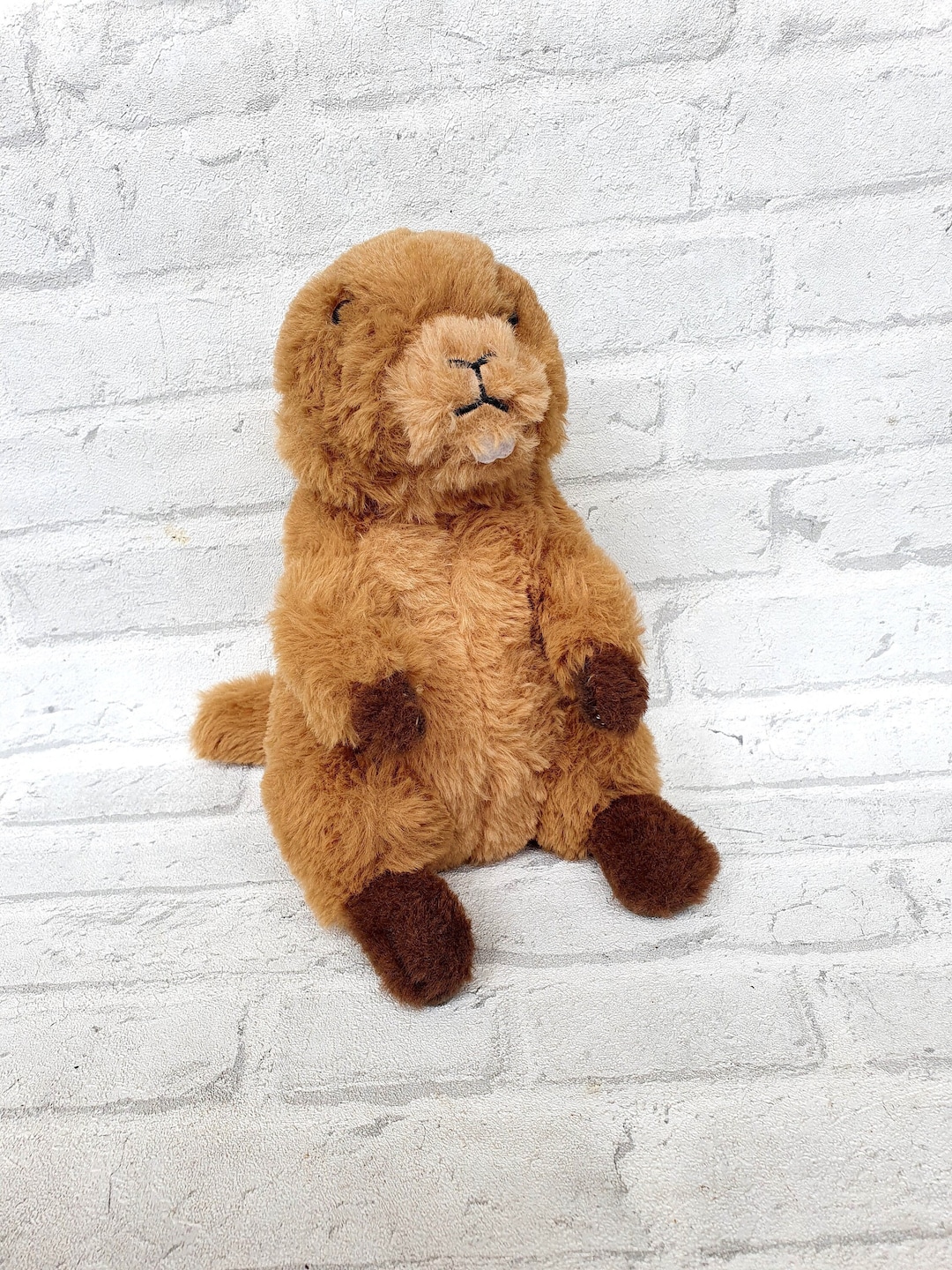 Stuffed Beaver Plush Toys Vintage Beaver Toys 9 Etsy