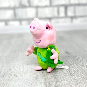 Talking Peppa Pig Plush Toys 6 George Pig Plush Toys Collectible Toy Children s Toy Stuffed Toy Kids Toy Etsy UK