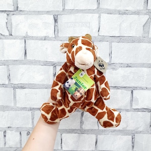 WWF Stofftier Giraffe Plüschtiere Vintage 9 &quot;Sammlerspielzeug Plüschtiere Spielzeug Kinderspielzeug Kuscheltier Kinderspielzeug Kuscheltierspielzeug