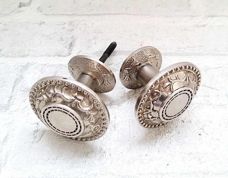 Bouton De Deuil Vintage Noir En Métal - Diamètre 22 Mm, Fabriqué En France, Neuf