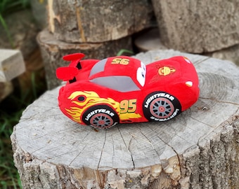 Stuffed McQueen Cars Plush toys Vintage Pixar Soft Toy 9"  collectible toy Soft  Children's Toy Stuffed Toy kids Toy Plush Cars