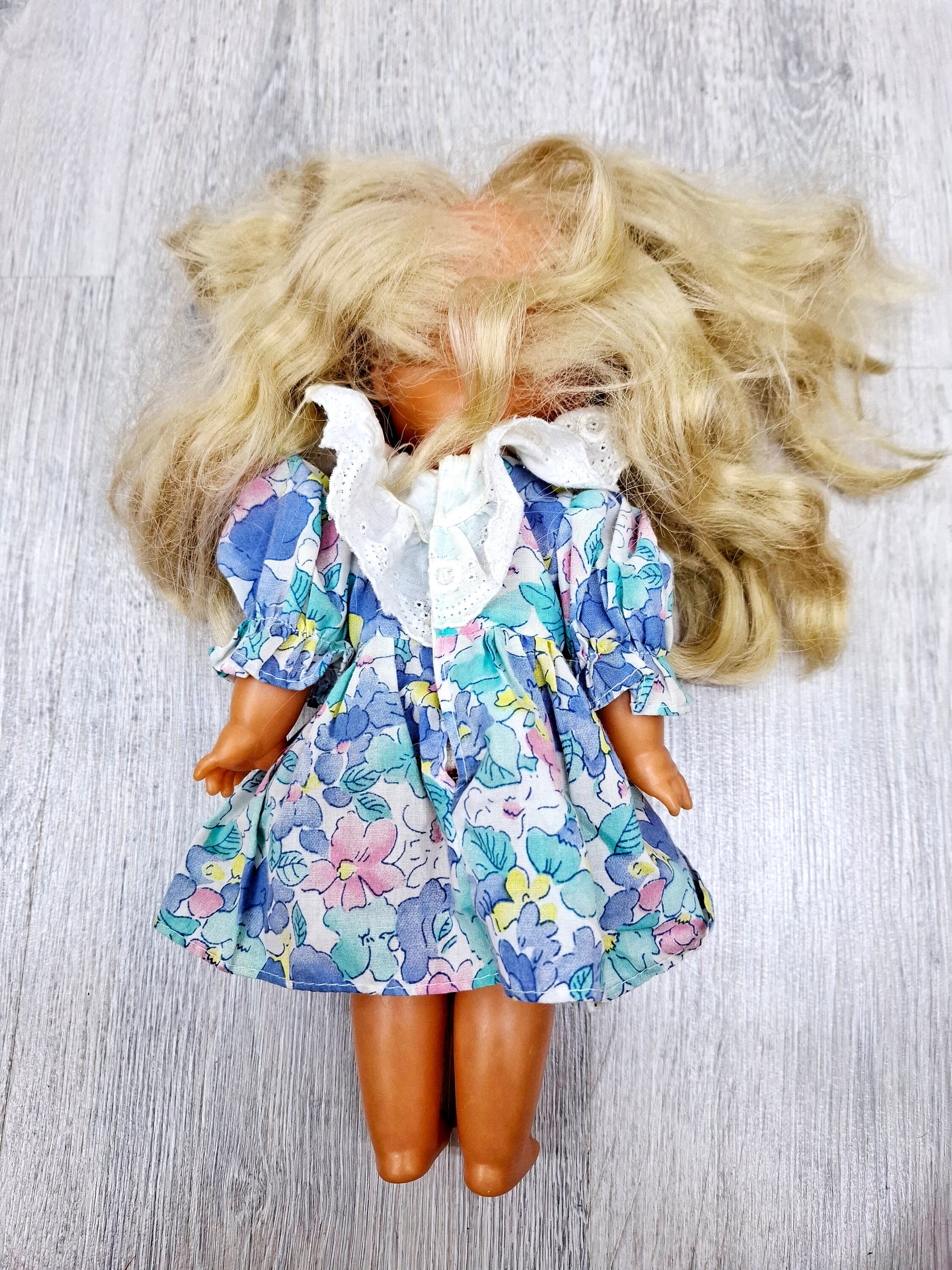 イヴ　幼少期　パルカ Plastic Zapf Creation Balica Doll Vintage Germany Doll 12