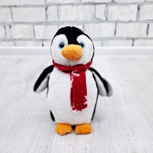 Pinguino di peluche Peluche Giocattoli vintage pinguino Peluche da collezione da 8" Giocattolo per bambini Peluche Giocattolo per bambini Uccello di peluche