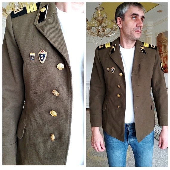 Military Clothing Mens jacket military jacket wool