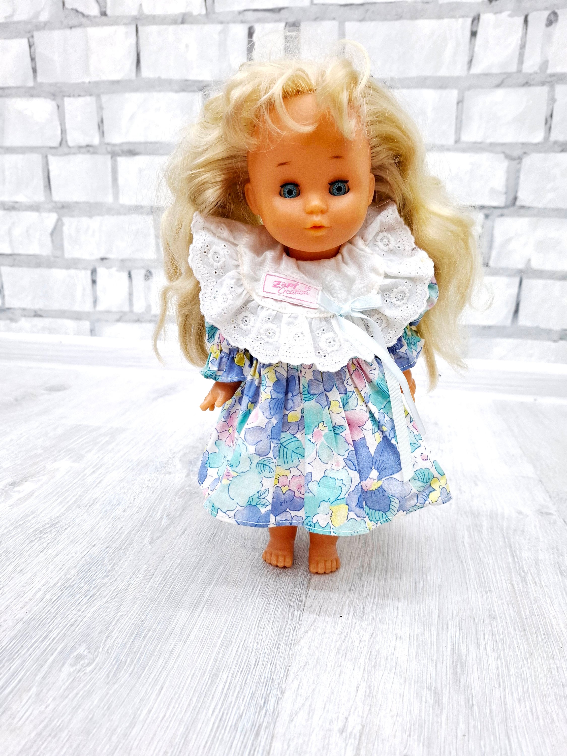 イヴ　幼少期　パルカ Plastic Zapf Creation Balica Doll Vintage Germany Doll 12