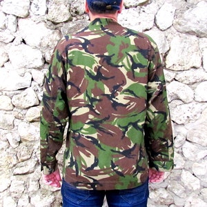 Camo Jacket for men mens Jacket Vintage mens Clothing Vintage Army Jacket Military Jacket camouflage jacket CAMOUFLAGE MILITARY image 4