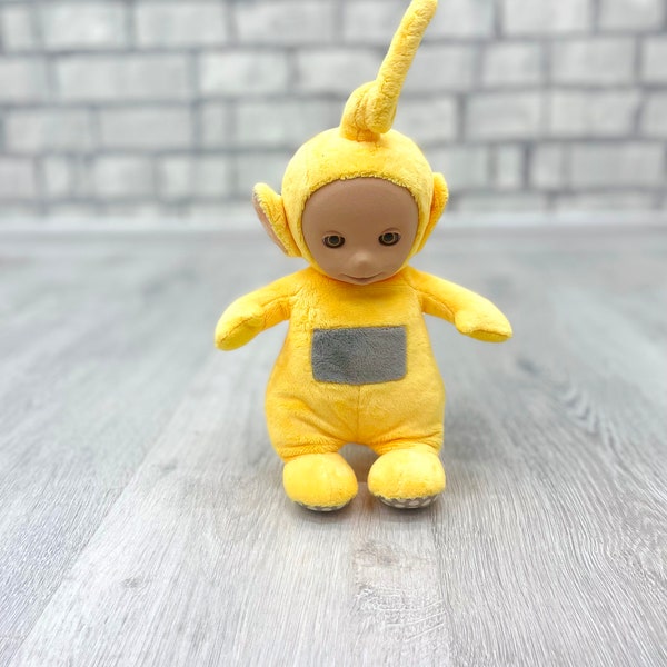 Not talking Yellow Teletubby Plush toys Vintage Laa-Laa plush toys 12" collectible toy Children's Toy Stuffed Toy kids Toy doll