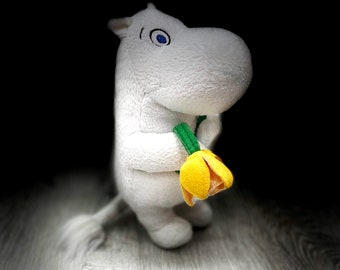 Stuffed Moomin Plush toys Vintage Moomin  toys 6.5" collectible toy plush animals toys Children's Toy Stuffed Toy kids Toy  soft Toy