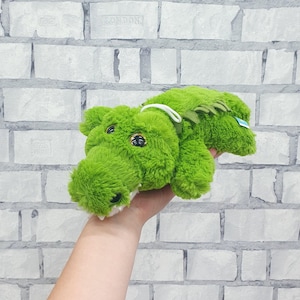 Stuffed alligator Plush toys 12&quot; Vintage crocodile  crocodile toys collectible toy  Childrens Toy  kids Toys  animals Plush toys