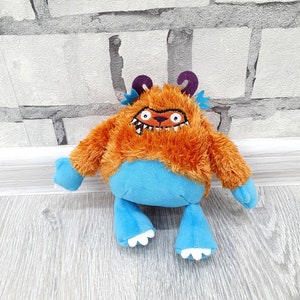 Stuffed monster Plush toys 6.5&quot; monster toys Vintage collectible toy Stuffed Toy kids Toy  Childrens Toy Stuffed Toy
