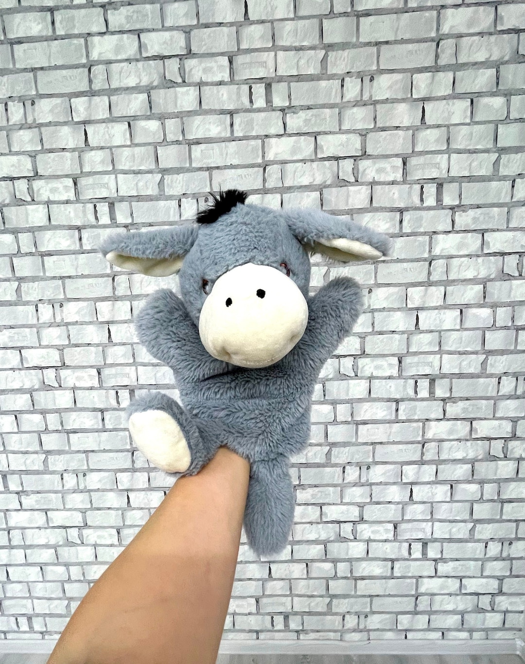 Stuffed Donkey Plush Toys Vintage Donkey Toys 12 Collectible Toy Plush