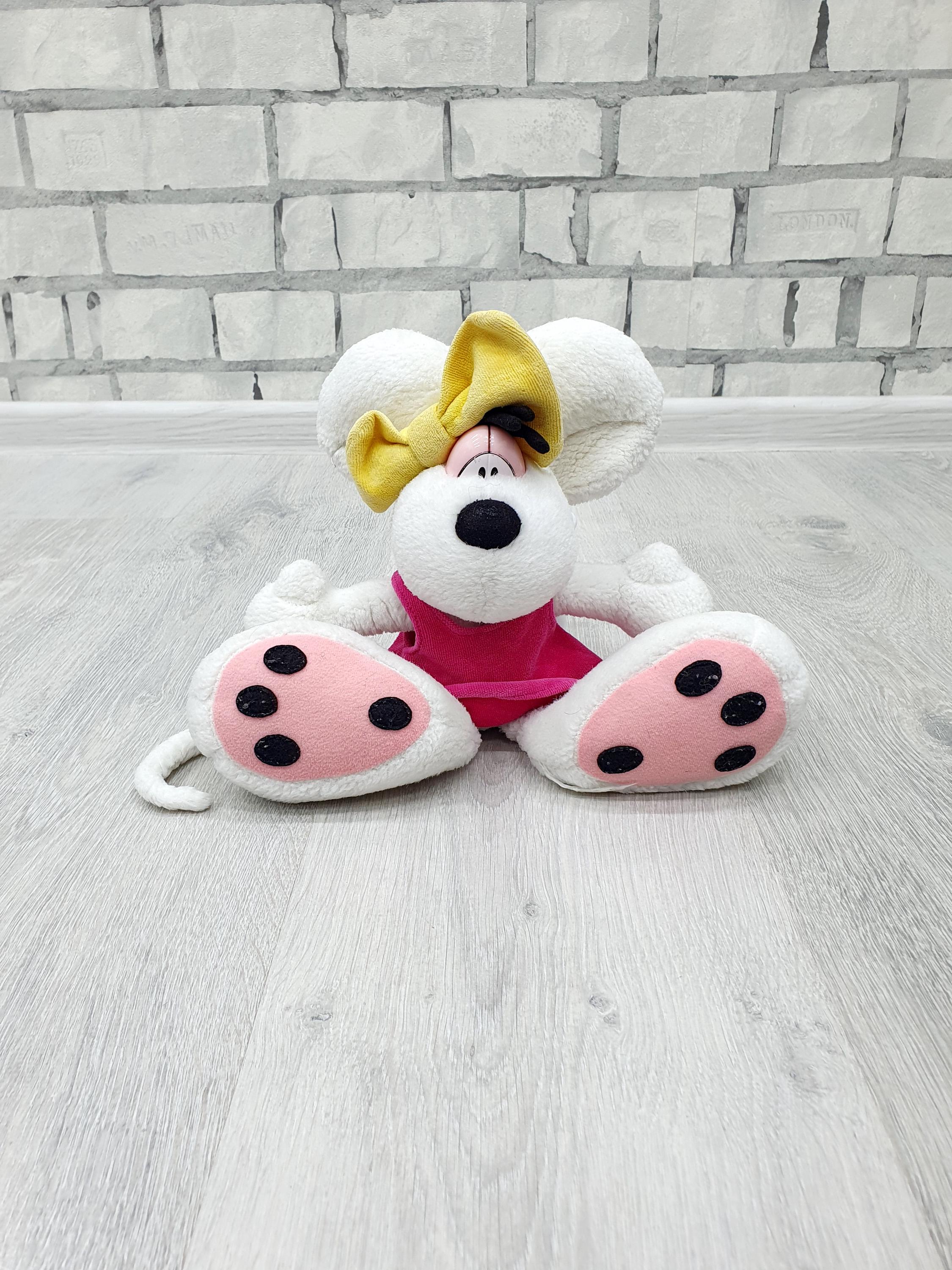 ヴィンテージ ぬいぐるみ ディドル ディドリナ マウス ぬいぐるみ 10.5