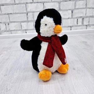 Pinguino di peluche Giocattoli di peluche Giocattoli di pinguino vintage Peluche da collezione da 10" Giocattolo per bambini Peluche Giocattolo per bambini Giocattolo di peluche Uccello di peluche