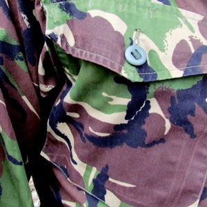Camo Jacket for men mens Jacket Vintage mens Clothing Vintage Army Jacket Military Jacket camouflage jacket CAMOUFLAGE MILITARY image 7