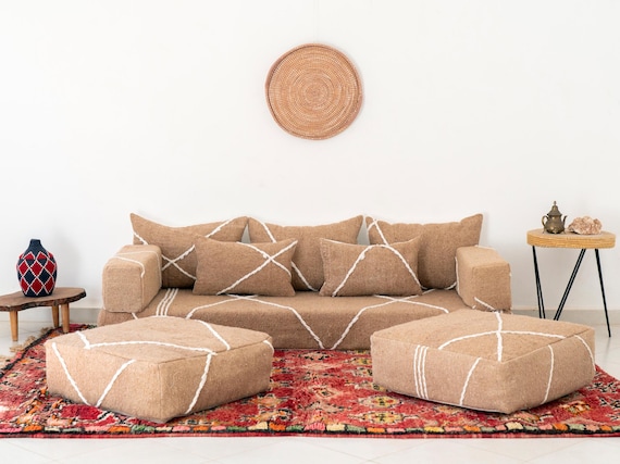 ハンドメイド カラフルな毛糸モチーフ編みカバー マット アフガン