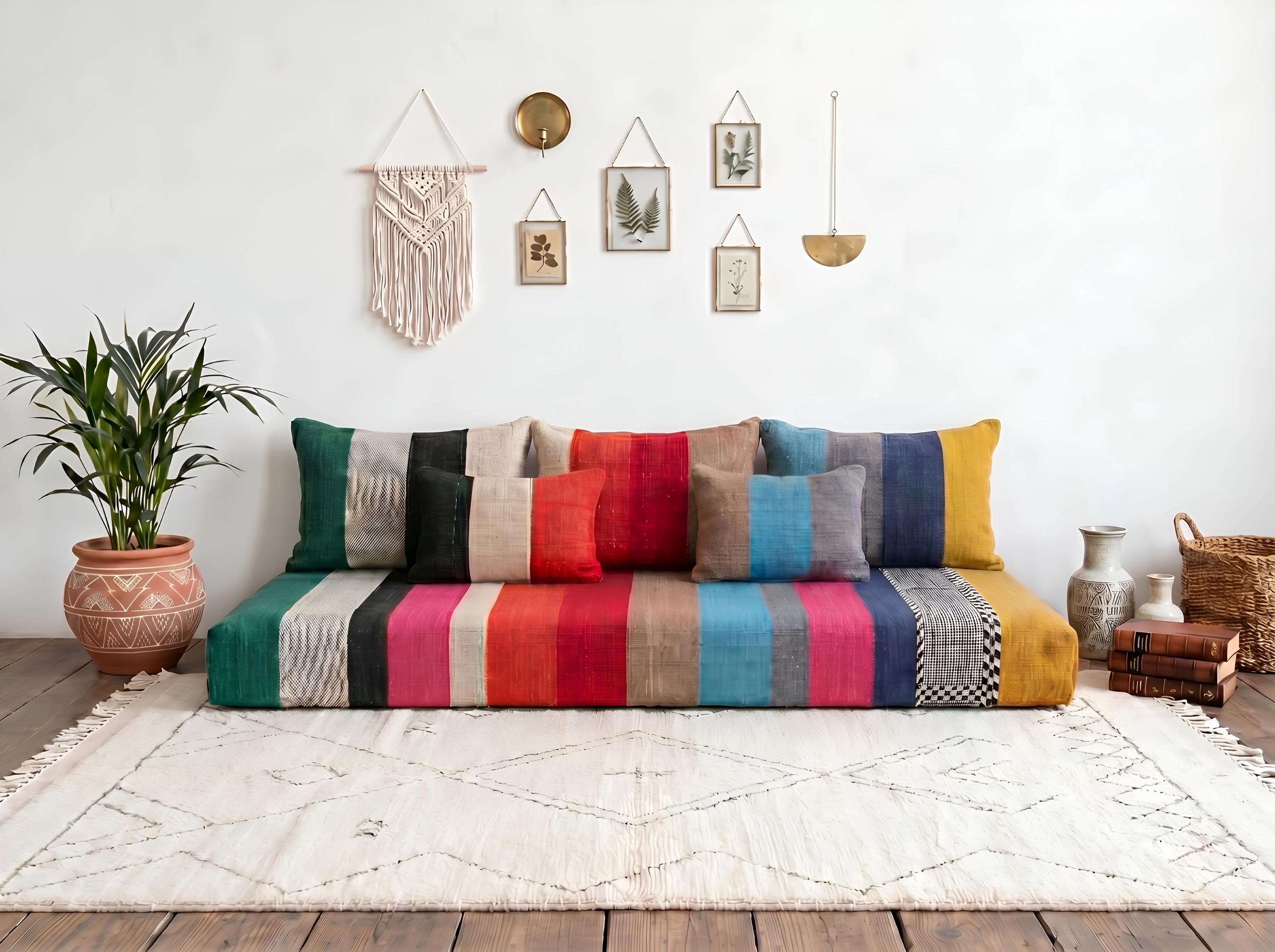 Moroccan floor sofa - Etsy 日本