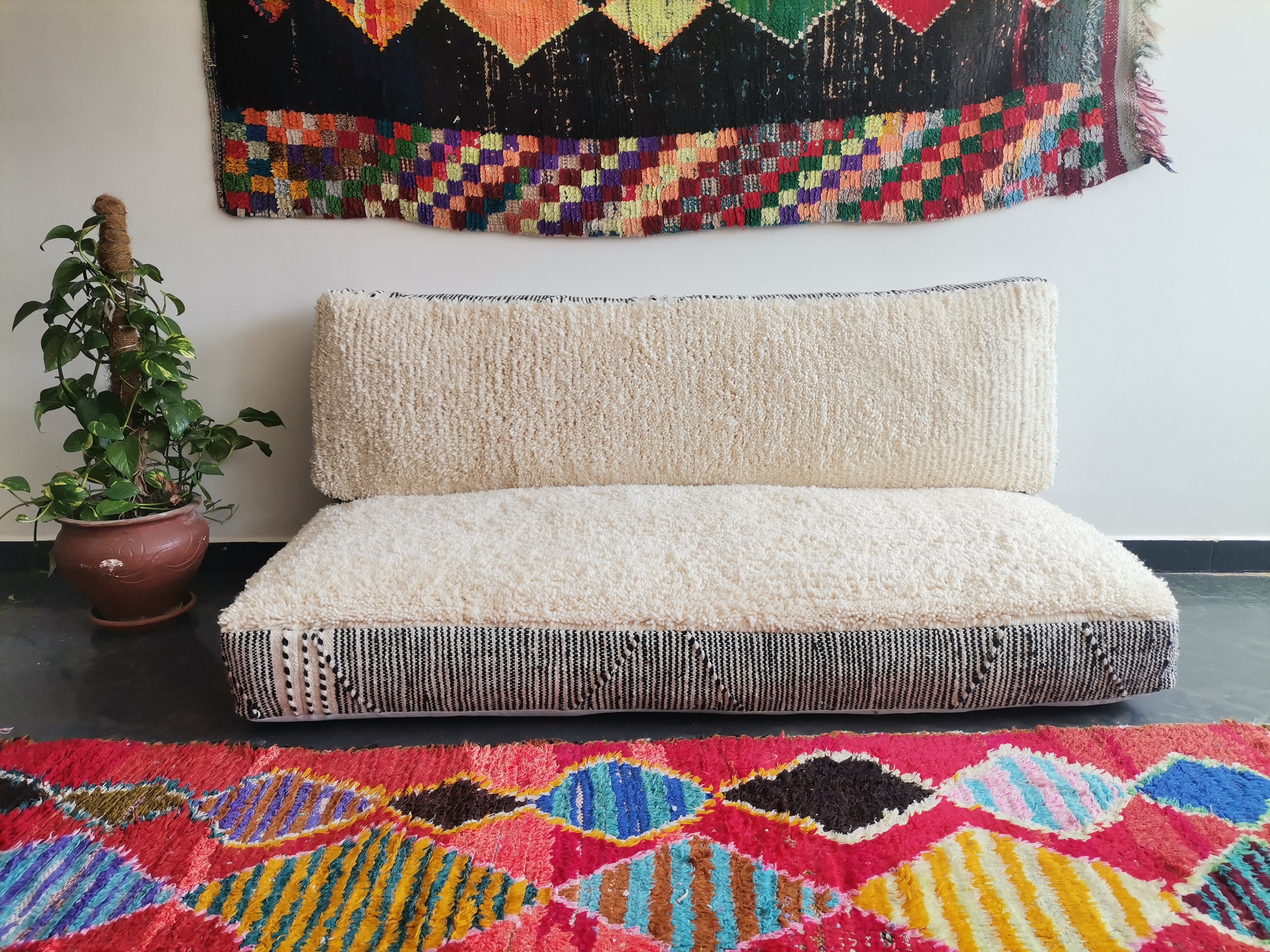 Moroccan Floor Couch 456 & 7 Ft 120/150/180/210 X70x15 - Etsy