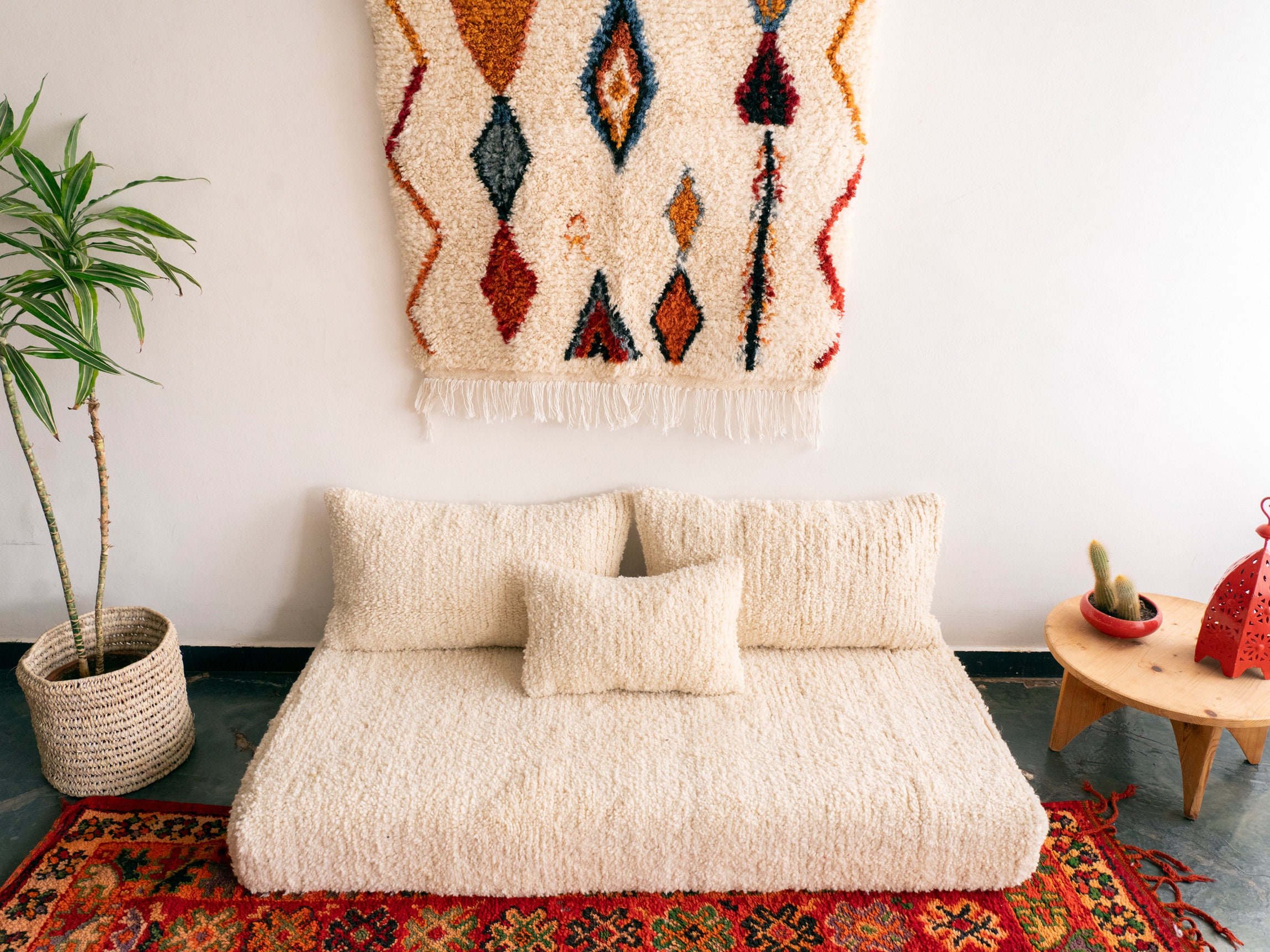 モロッコ ハンディラ　ソファカバー モロッコ ハンディラソファカバー