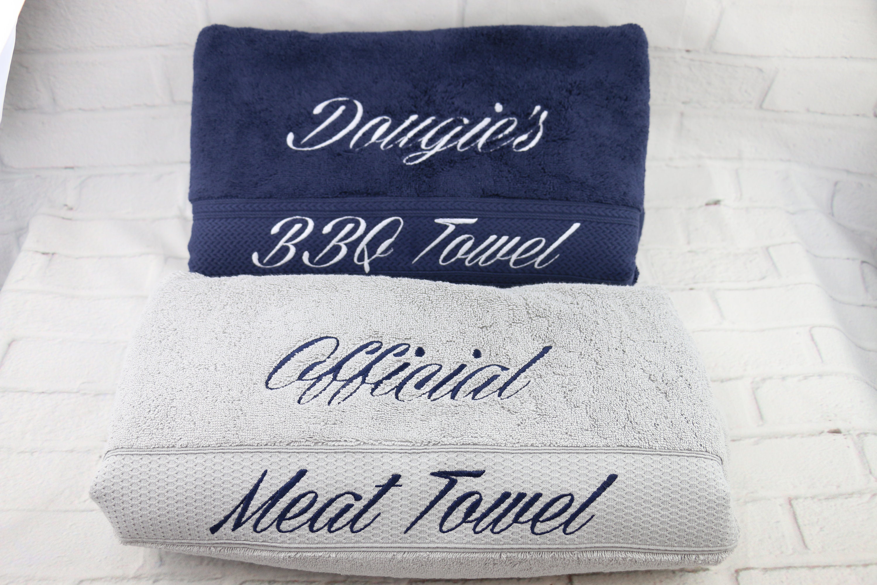 Set of Personalized Towels / Monogrammed towels / Hand towel / Etsy
