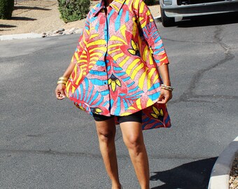 maternity ankara tops