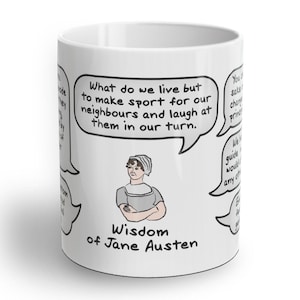 Wisdom of Jane Austen Mug