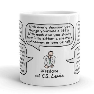 Wisdom of C.S. Lewis Mug