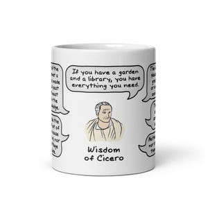 Wisdom of Cicero Mug | Roman Philosopher & Statesman