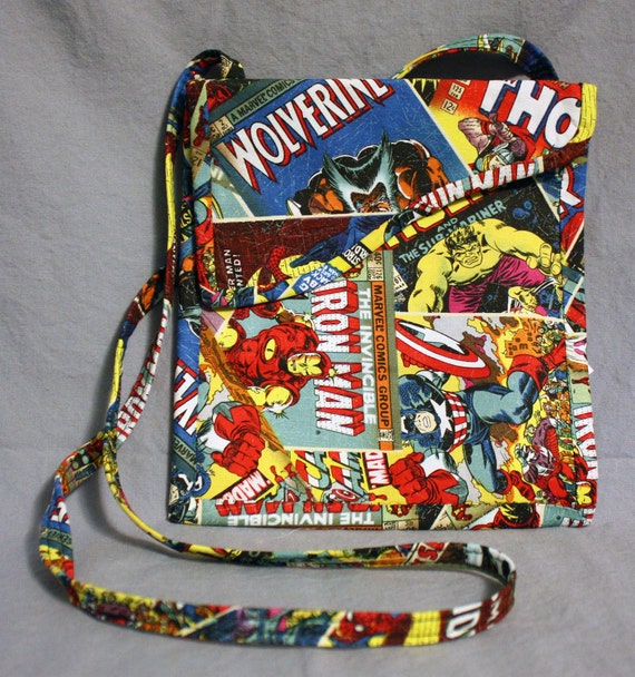 marvel comics bag