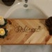 Bath Caddy made of Pallet Wood, Wood Wall Art, Bathtub Caddy, Bathtub Tray