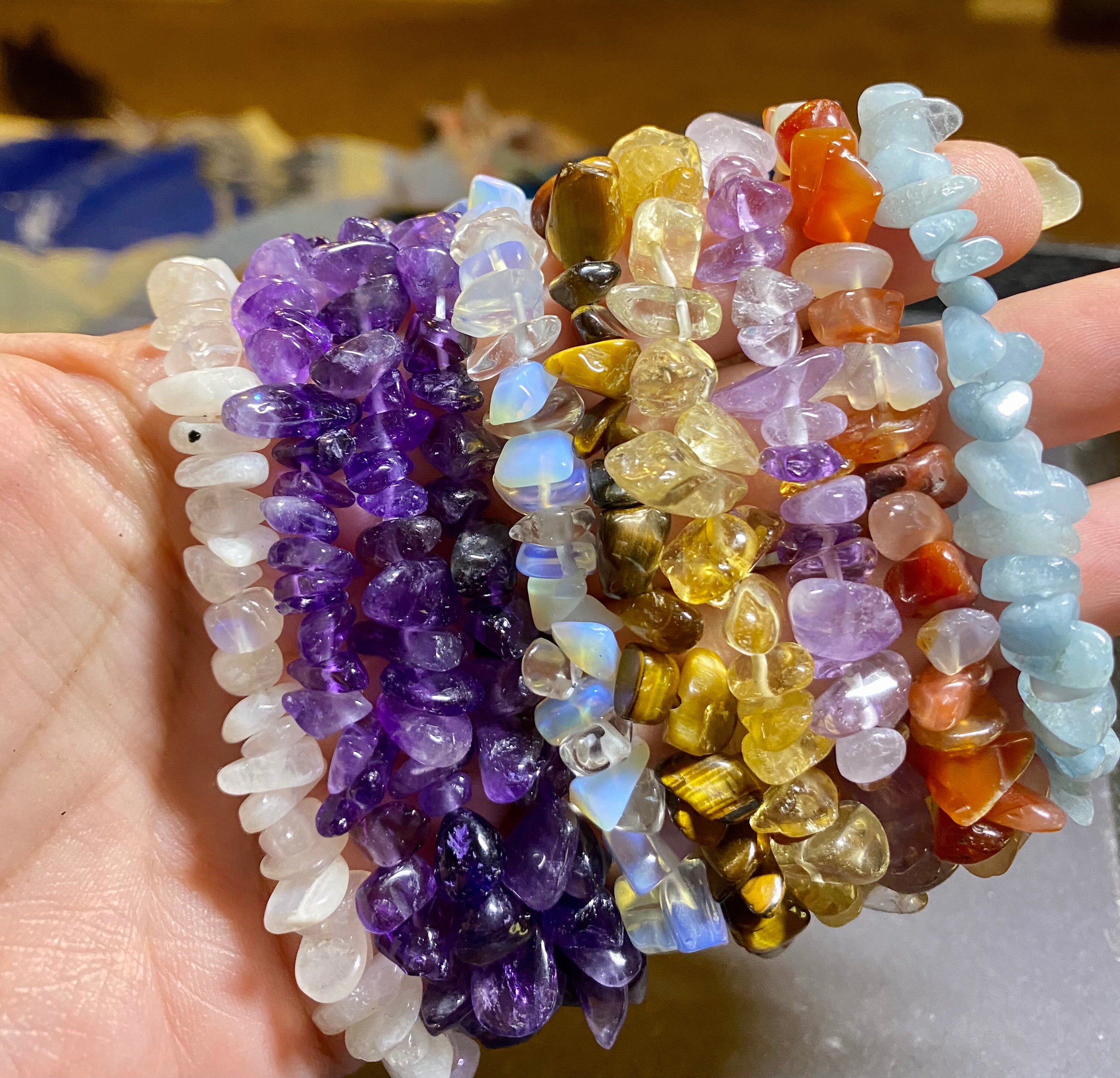 Crystal Stretch Bracelets 7 30 Options Etsy Australia