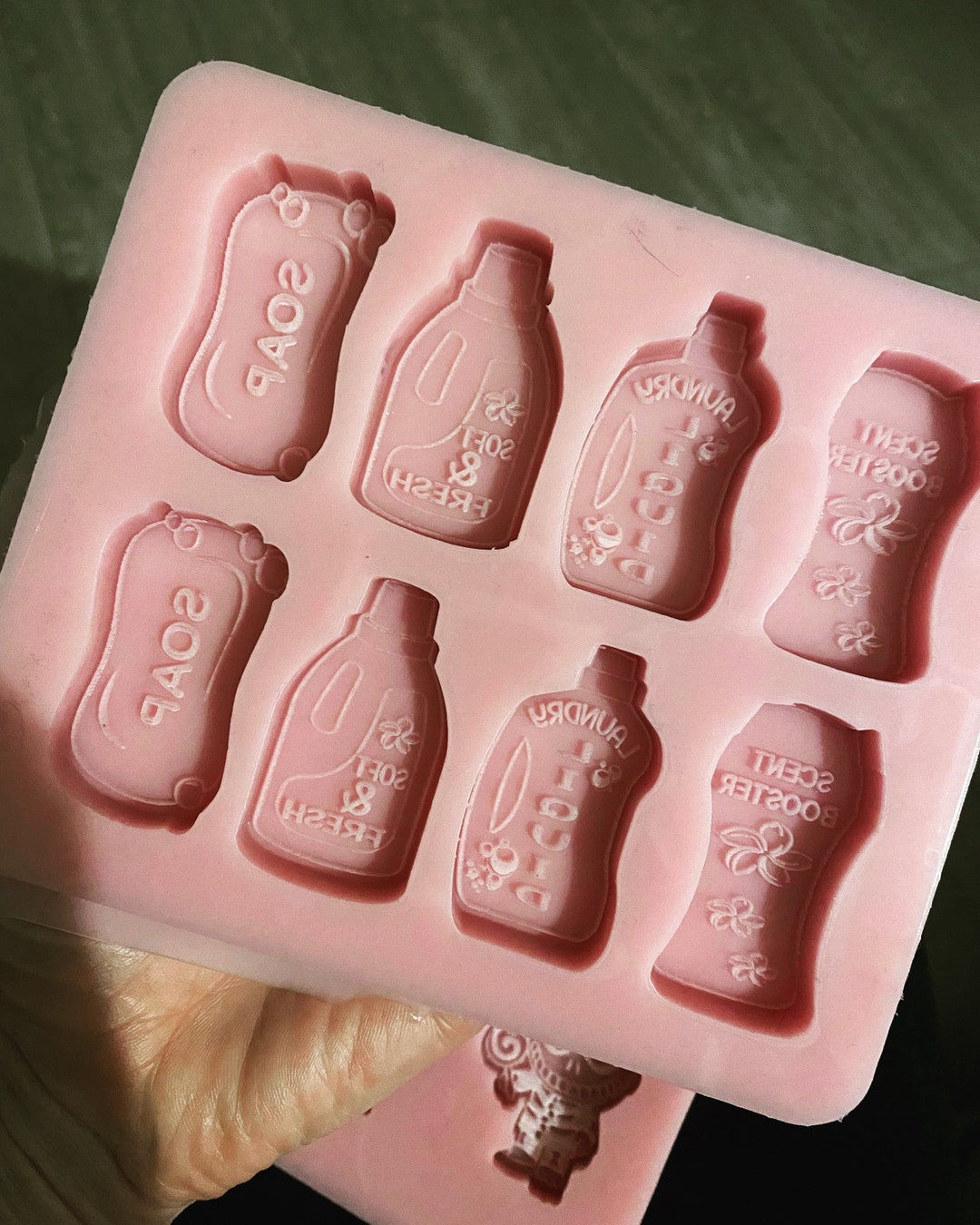 Cleaning Mini Moulds Wax,wax Melts, Wax Burner, Resin Soap Not Food