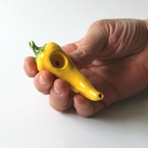 Fresno Pepper pipes Chili Pepper Pipe Hot Pepper Pipe Jalapeno Pepper Pipe Red Yellow Orange Pepper Pipe Cute Pipe Small Pipe Best Seller image 3
