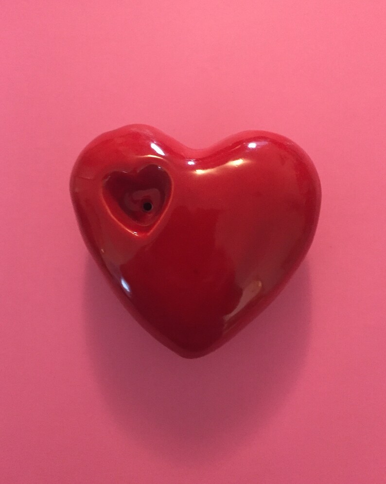 Heart Pipe Small Shareable Size 2 3/4 Etsy