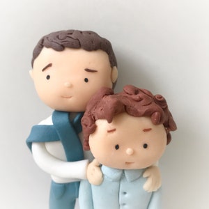 Topo de bolo pai e filho!