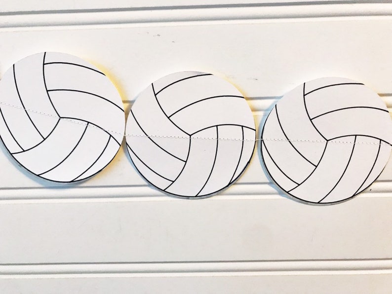 Volleyball party decor volleyball room decor volleyball Etsy