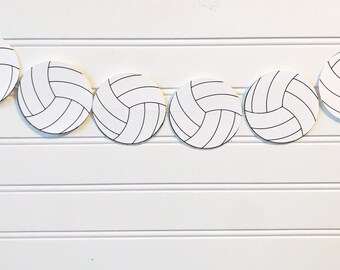 Volleyball party decor, sports themed birthday party, volleyball banner, photoshoot props, photography props, sports theme bedroom decor