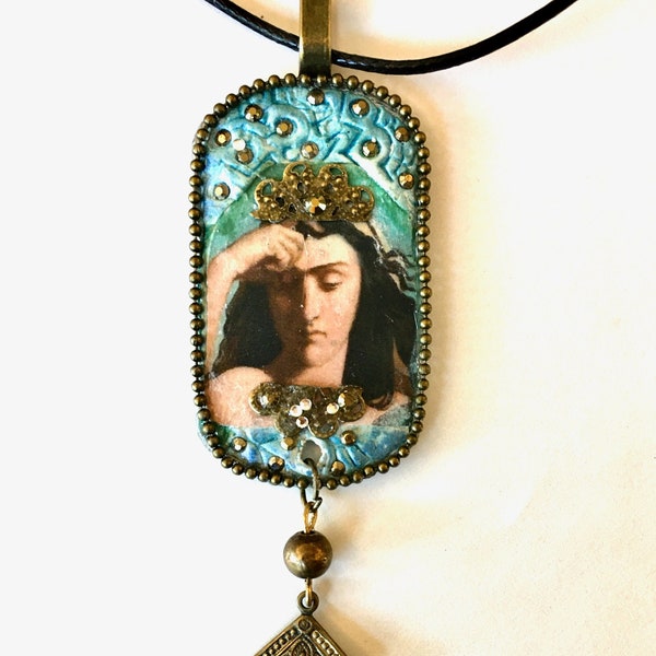 Libyan Sibyl necklace, Oracle Sibyl pendant, Libyan Sibyl pendant, Oracle necklace, Sibyl necklace