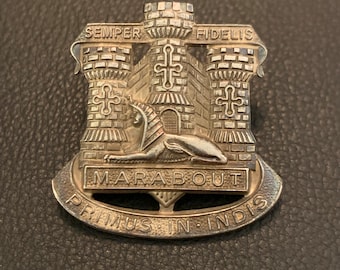 The Devon and Dorset's Silver Officers Capbadge