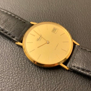 Vintage 18ct Chopard Round Calendar Watch