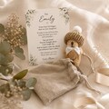 Personalised Hospital Bear | Comfort Gift for Hospital Stay, Surgery Recovery, Chemo Gift, Thinking of You Keepsake
