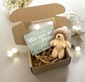 Personalised Pocket Bear with Hat & Proud Achievement Card – ‘I’m So Proud of You’ – Custom Gift for Graduation, Exam Success