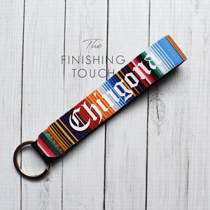 Serape Chingona/Chingon Keychain Fob